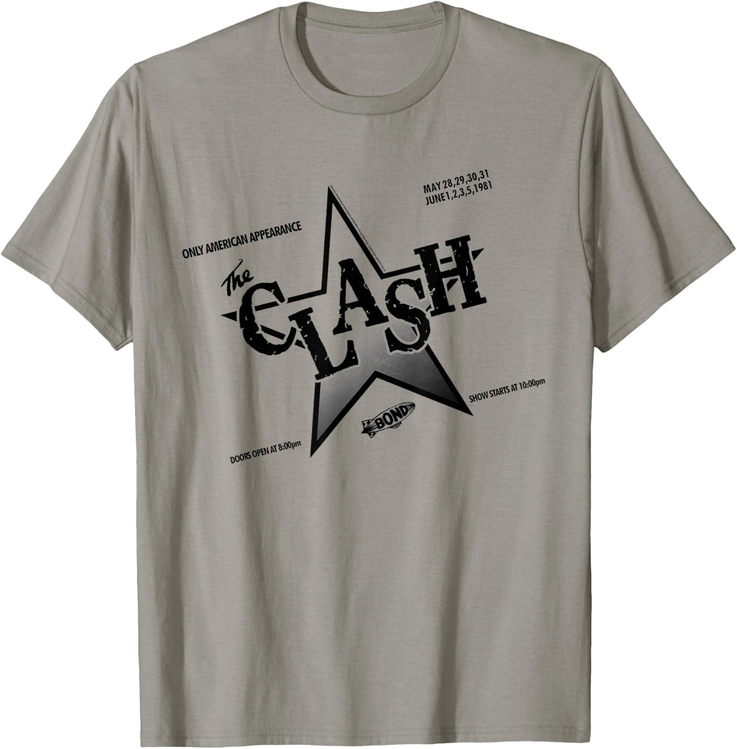 The Clash - Flyer '81 T-Shirt - T-Shirt | Sand