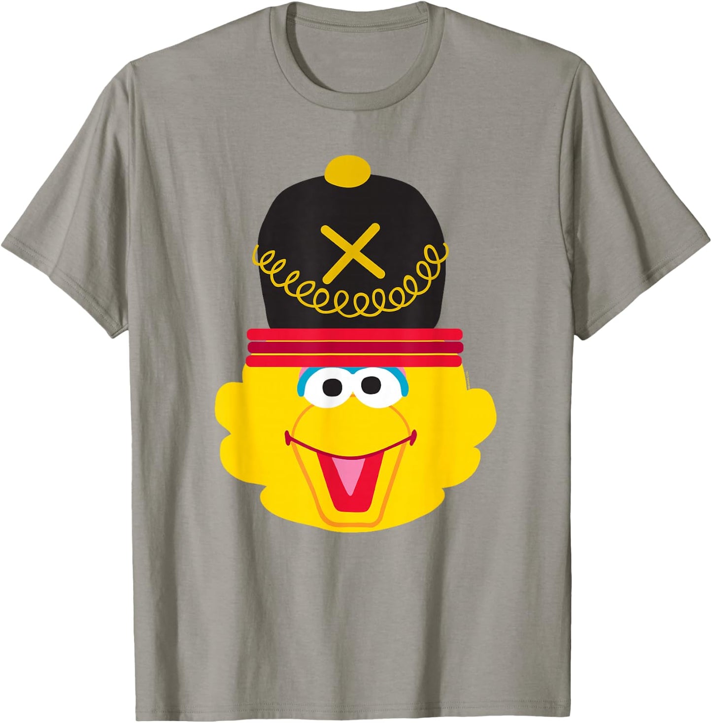 Sesame Street Christmas Nutcracker Big Bird T-Shirt - T-Shirt | Sand