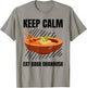 Keep Calm Eat Baba Ghanoush Vintage Grunge Baba Ghanoush T-Shirt - T-Shirt | Sand