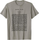 Moby Dick Herman Melville First Page T-Shirt - T-Shirt | Sand