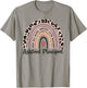 Assistant Principal Funny School Worker leopard rainbow T-Shirt - T-Shirt | Sand