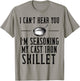 Cast Iron Pan Lover Frying Skillet Funny Cooking Chef T-Shirt - T-Shirt | Sand