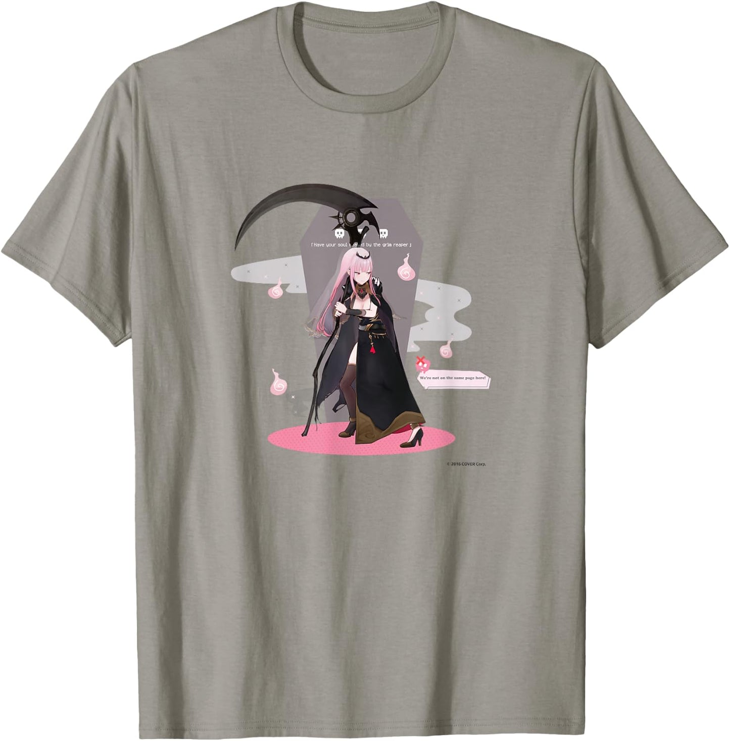 【Mori Calliope】 Holo no Graffiti Greatest Moments T-Shirt - T-Shirt | Sand