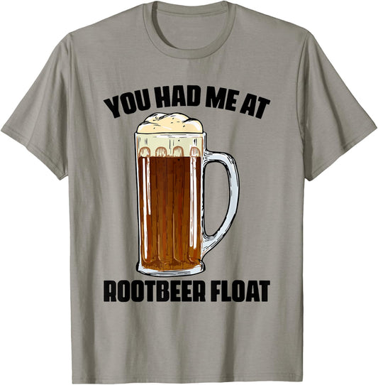 Cute Rootbeer Float Sayings Soda Lovers T-Shirt - T-Shirt | Sand