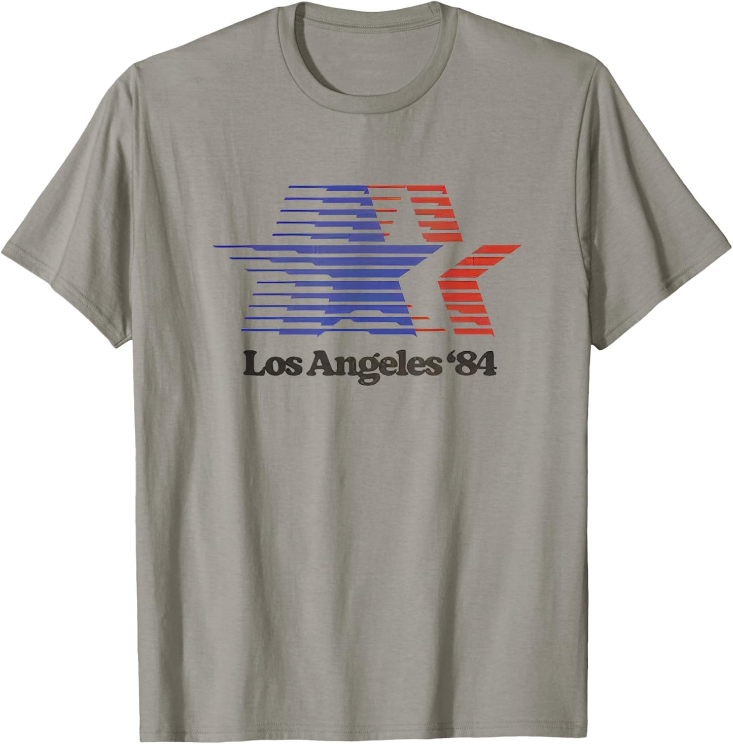 Los Angeles '84 Nostalgic LA Retro Vintage T-Shirt - T-Shirt | Sand