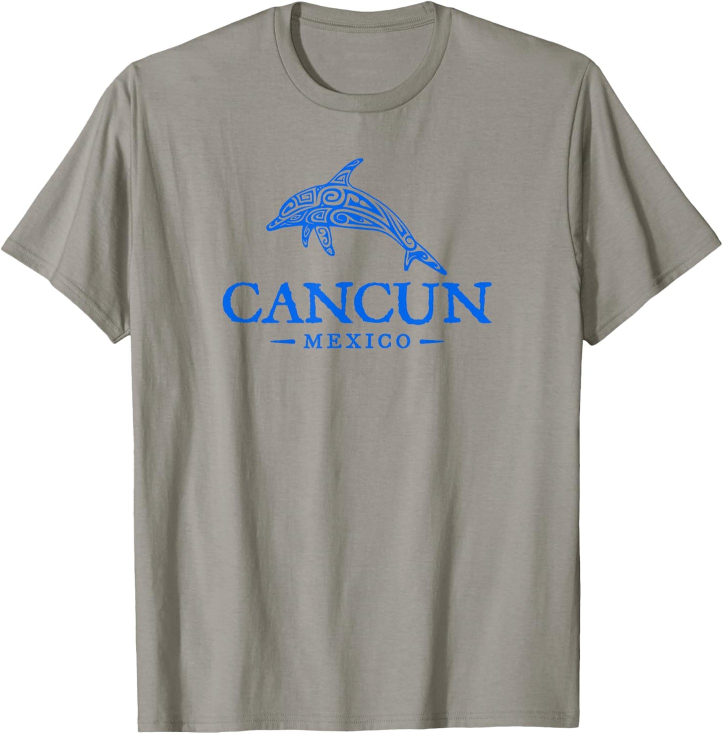 Cancun Mexico Dolphin Boys Girls Vacation Souvenir T-Shirt - T-Shirt | Sand