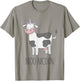 Moonicorn Funny Cow Unicorn T Shirt for Kids and Adults T-Shirt - T-Shirt | Sand