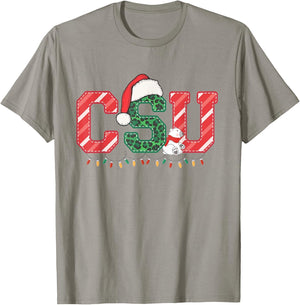 CSU Nurse Christmas Cardiac Service Unit Nurse RN CVICU T-Shirt - T-Shirt | Sand