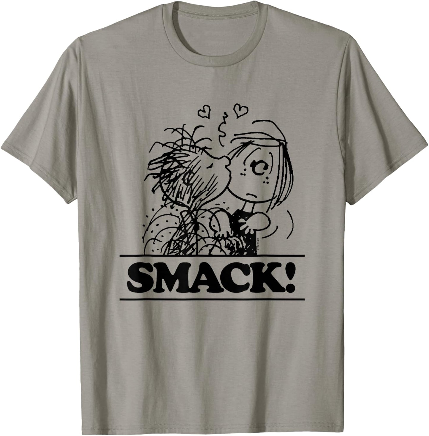 Peanuts - Pigpen Peppermint Patty Smack T-Shirt - T-Shirt | Sand