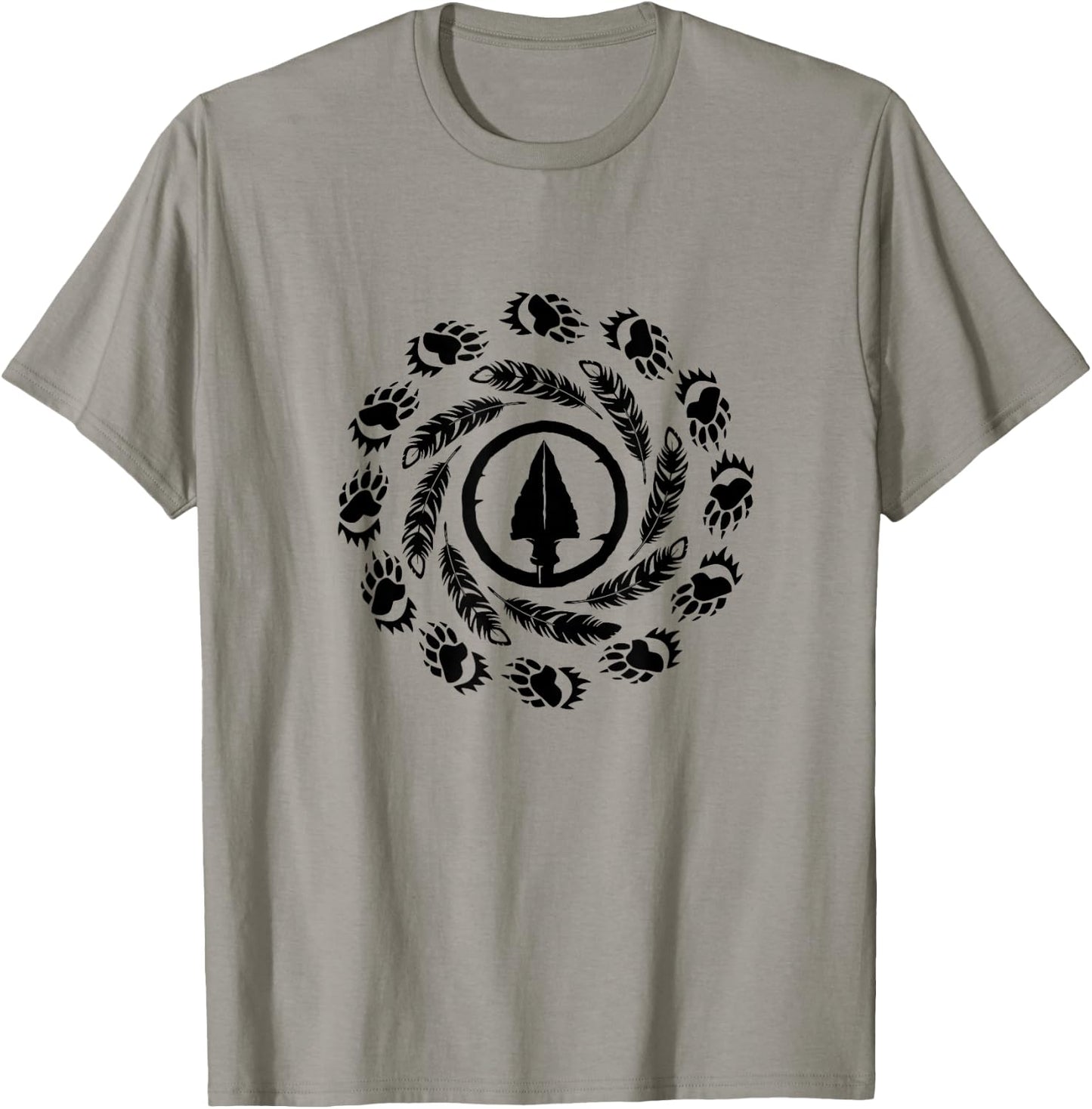 Native American Indian Dream Catcher Western T-Shirt - T-Shirt | Sand