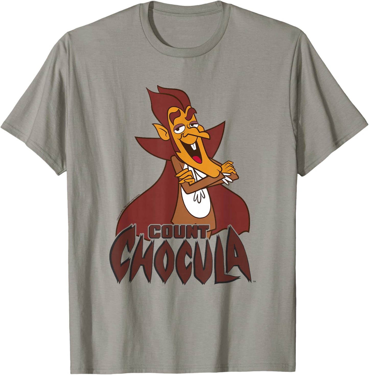 Count Chocula Confident Pose Vintage Big Chest Portrait T-Shirt - T-Shirt | Sand