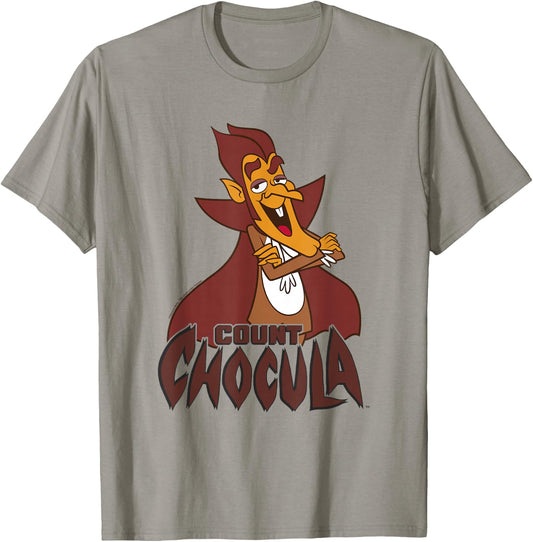 Count Chocula Confident Pose Vintage Big Chest Portrait T-Shirt - T-Shirt | Sand