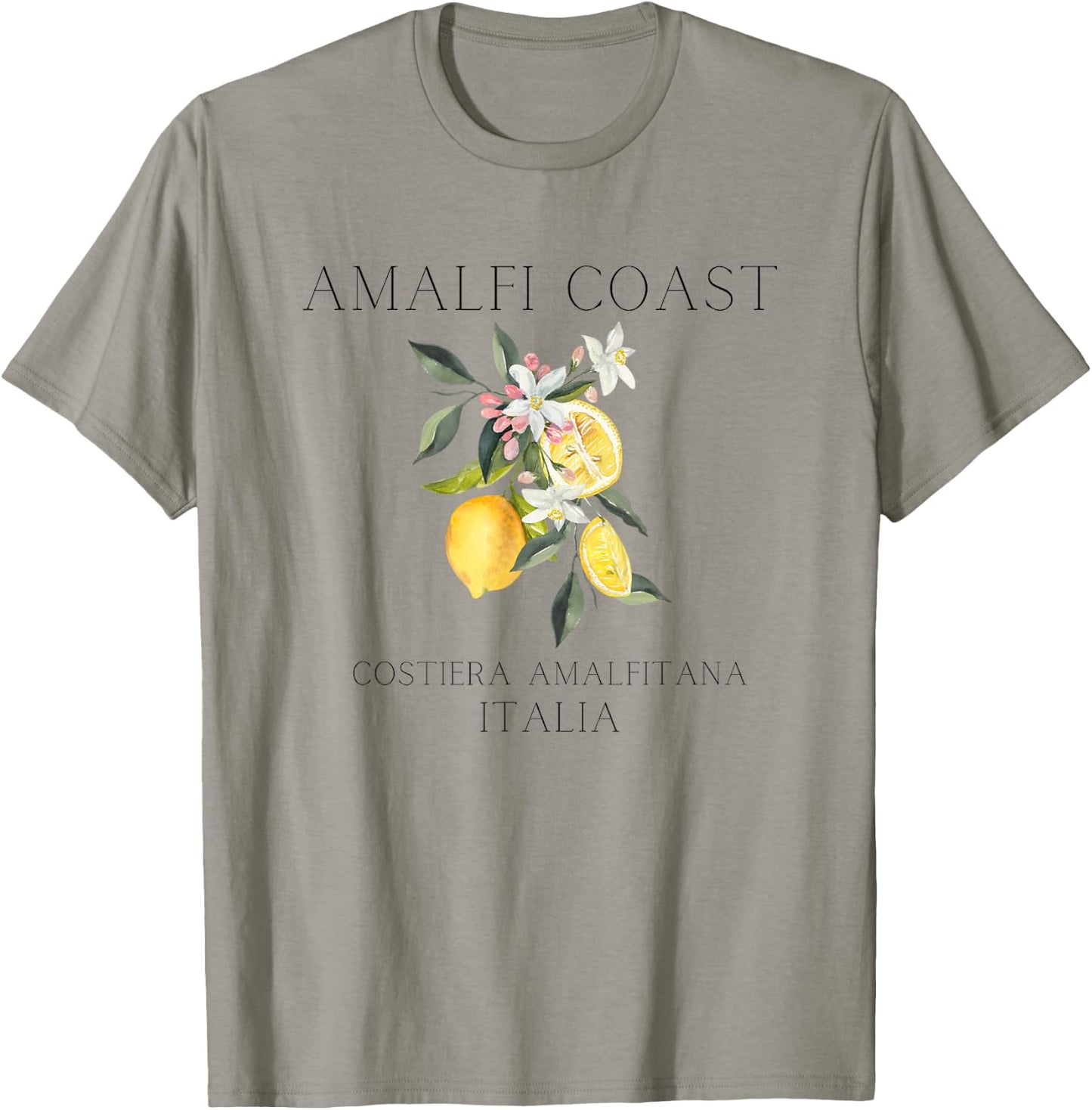 Amalfi Coast Lemons, Amalfi Italy T-Shirt - T-Shirt | Sand