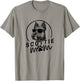 Scottie Dog Mom Face Gifts Funny Dog Dad Christmas T-Shirt - T-Shirt | Sand