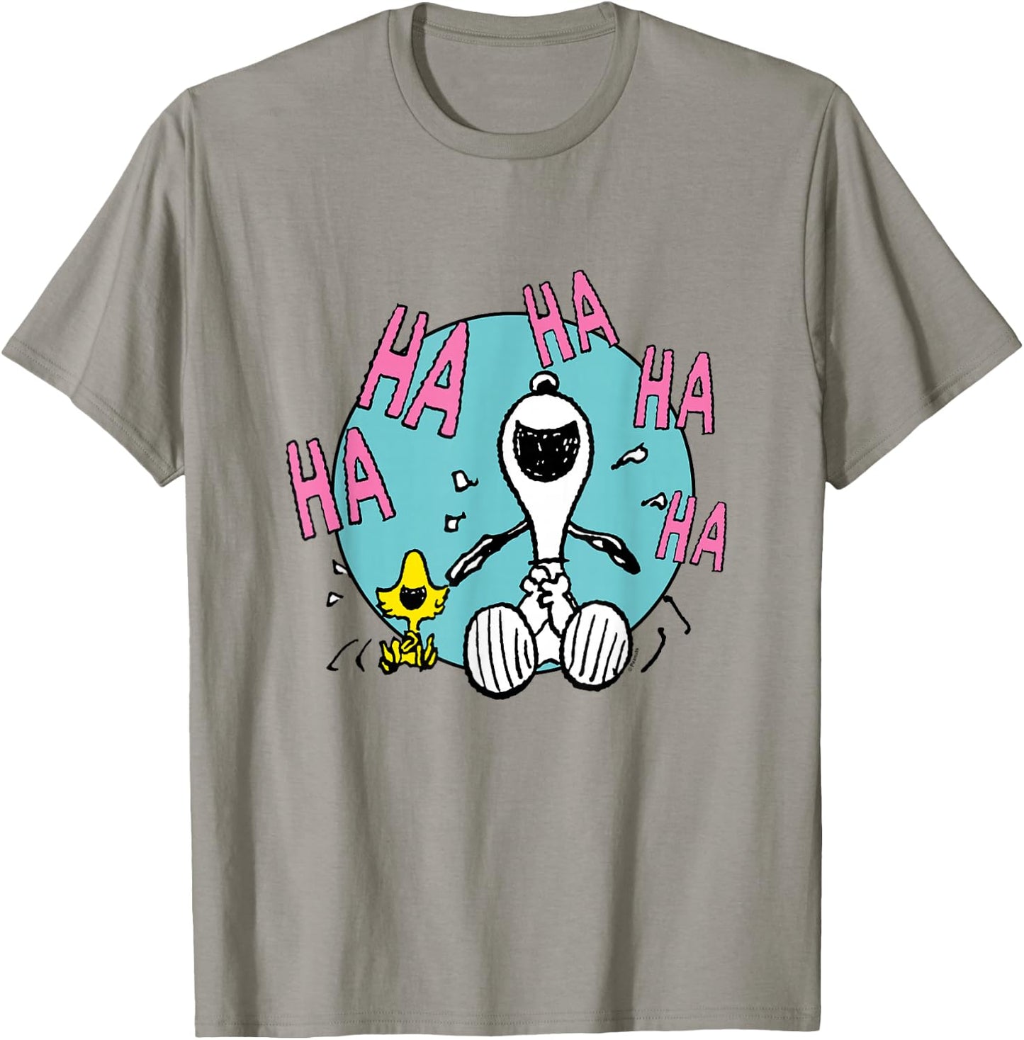 Peanuts - Laughing Woodstock Snoopy T-Shirt - T-Shirt | Sand