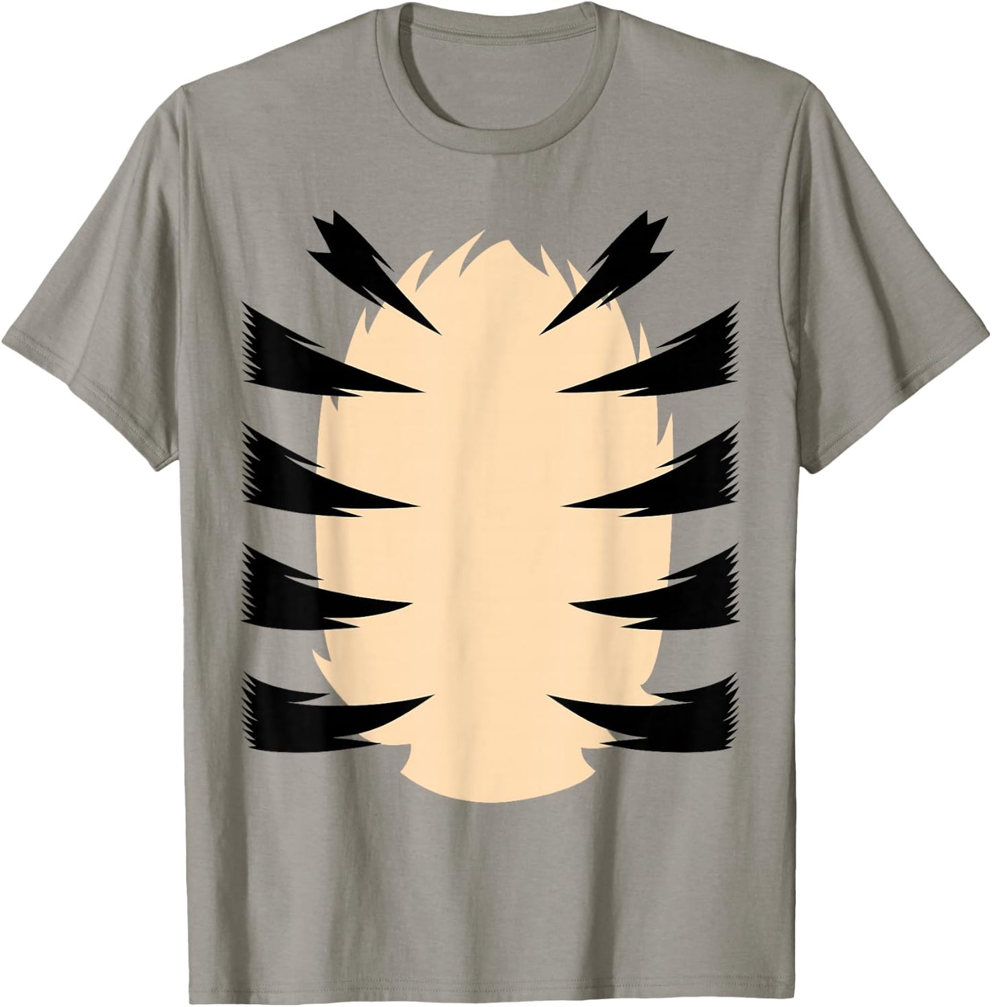 FRONT & BACK Orange Tiger Costume Kids DIY Halloween Costume T-Shirt - T-Shirt | Sand