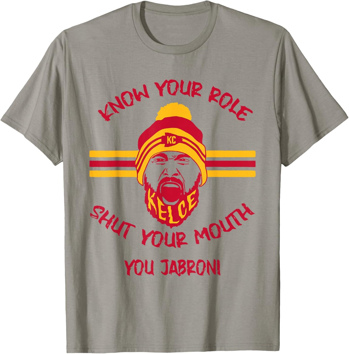 Know Your Role Shut Your Mouth T-Shirt - T-Shirt | Sand