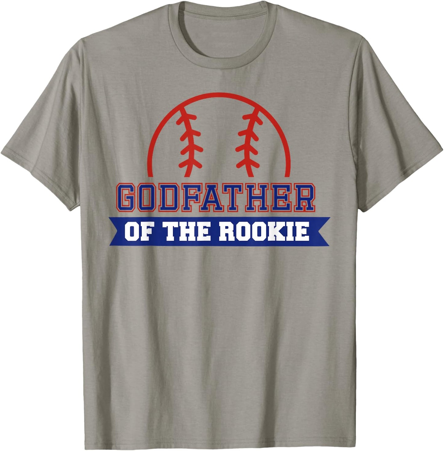 Godfather of Rookie 1st Birthday Baseball Theme Matching T-Shirt - T-Shirt | Sand