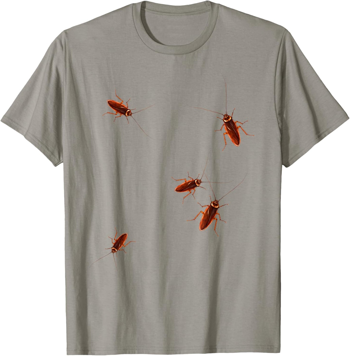 Roaches Cockroaches Funny Bug Insect Bugs Humor T-Shirt - T-Shirt | Sand