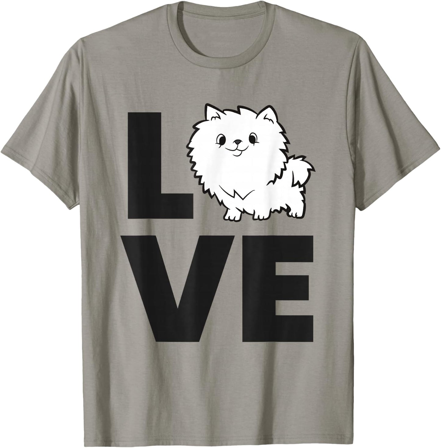 Pomeranian Lover Pet Pomeranian Dog I Love Pomeranians T-Shirt - T-Shirt | Sand
