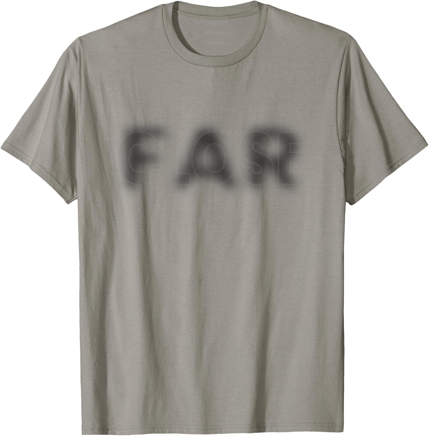 Close Far Illusion T-Shirt - T-Shirt | Sand