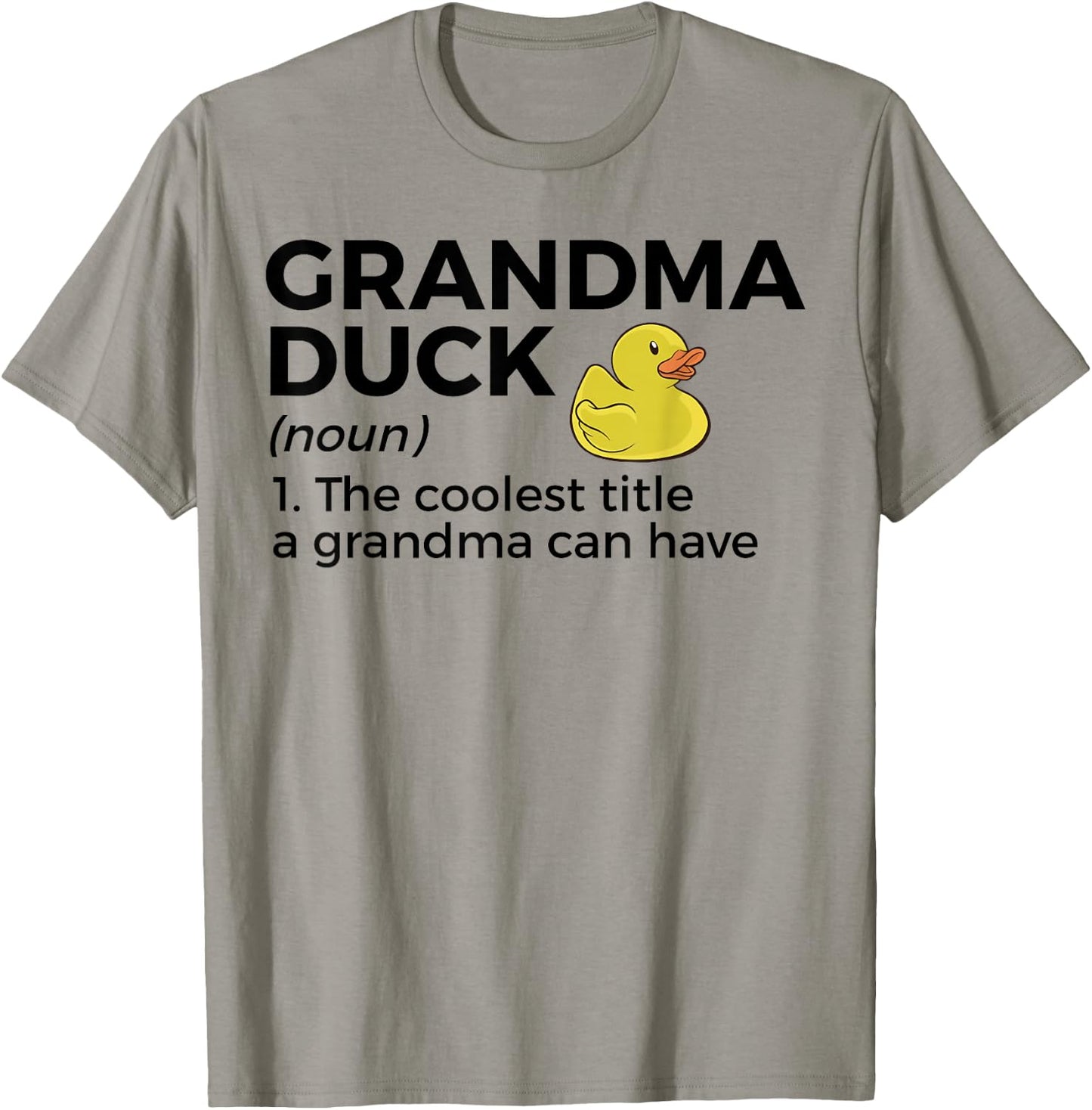 Grandma Duck Definition Funny Duck Lover T-Shirt - T-Shirt | Sand