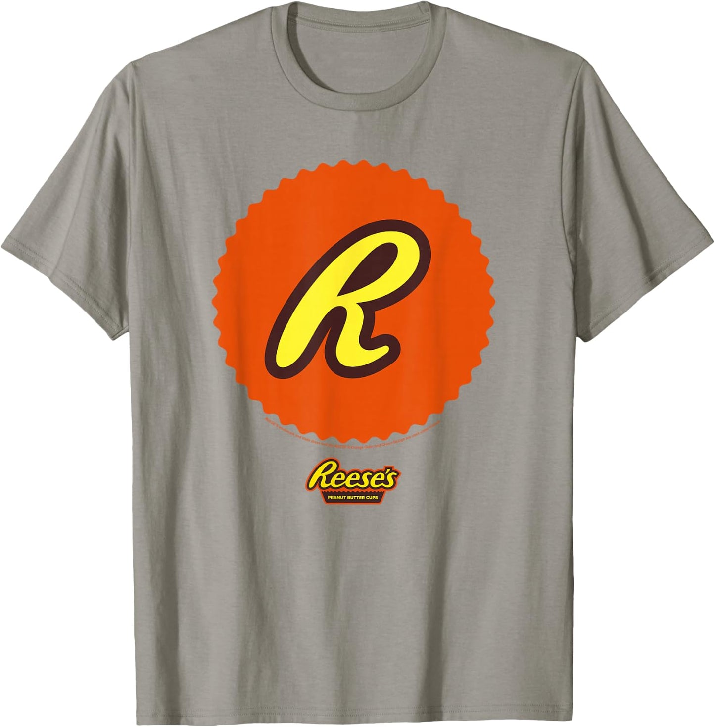 Reese's Peanut Butter Cup Design T-Shirt - T-Shirt | Sand