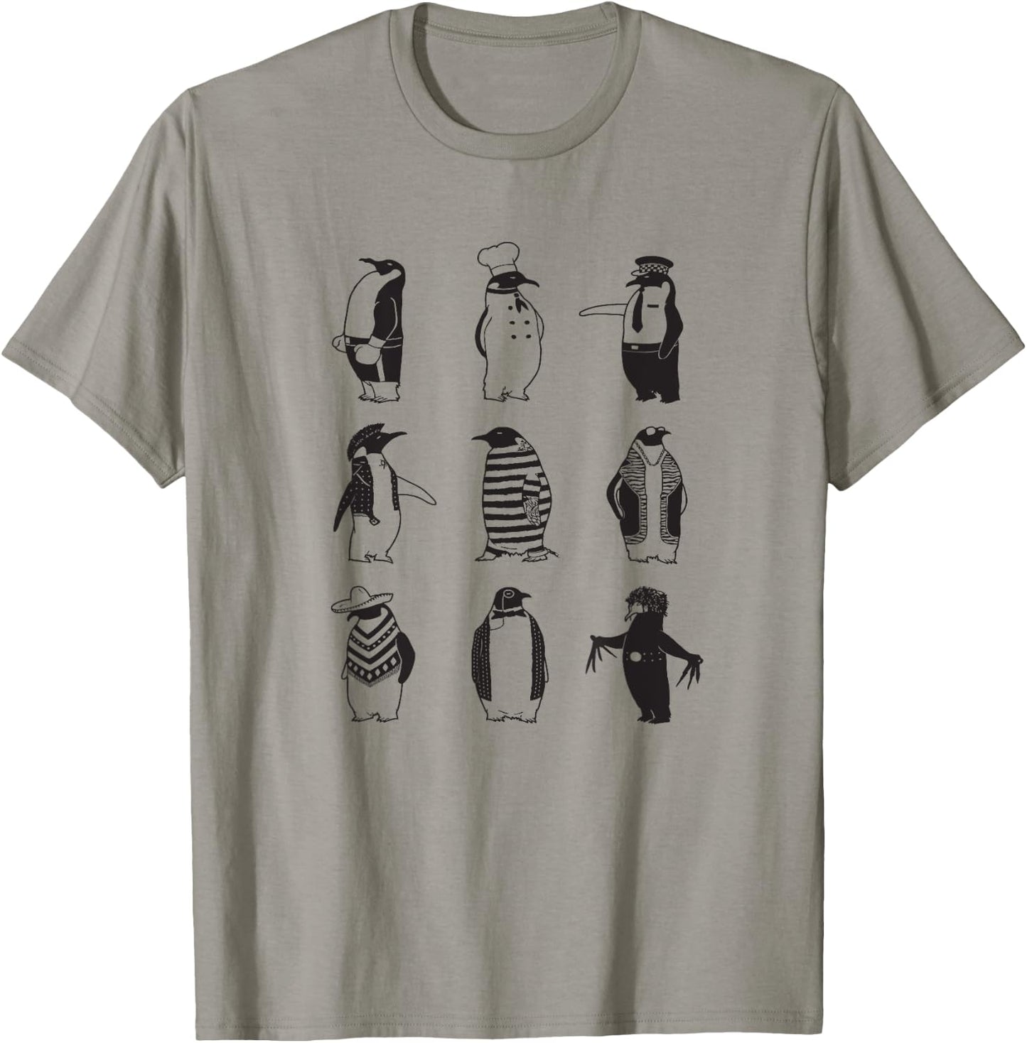 Little Penguin Society T-Shirt - T-Shirt | Sand