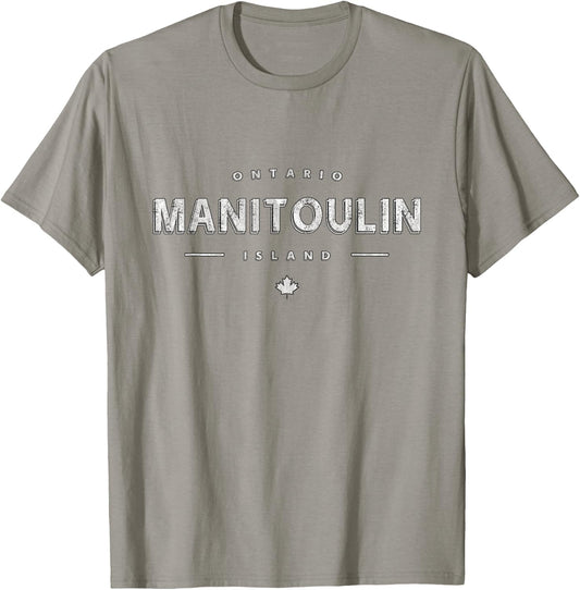 Manitoulin Island Ontario Canada - Manitoulin Island Canada T-Shirt - T-Shirt | Sand