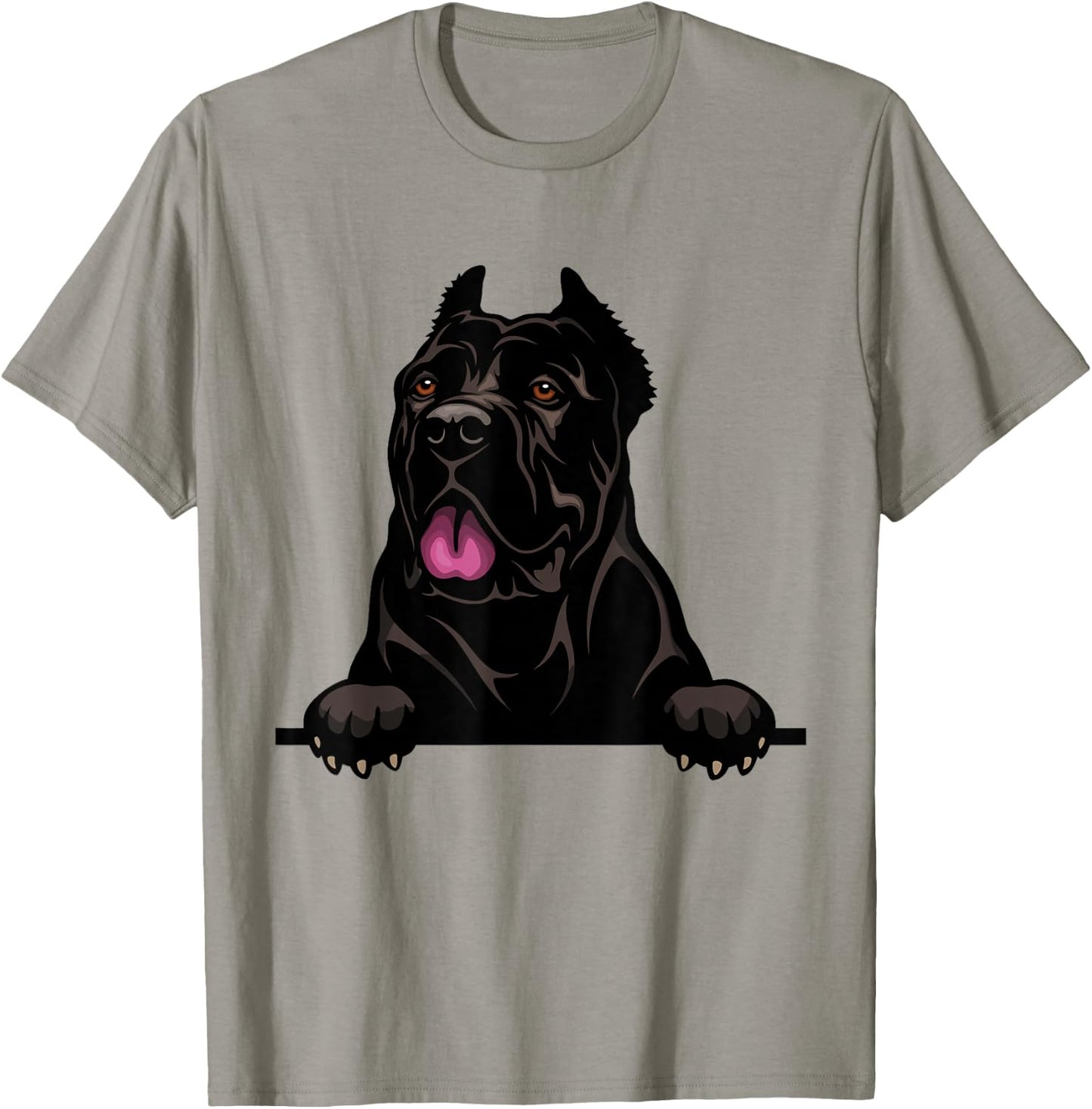 Cane Corso Dog Breed Popping Up Fun Cane Corso Owner T-Shirt - T-Shirt | Sand
