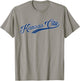 Vintage Kansas city KC Baseball T-Shirt - T-Shirt | Sand