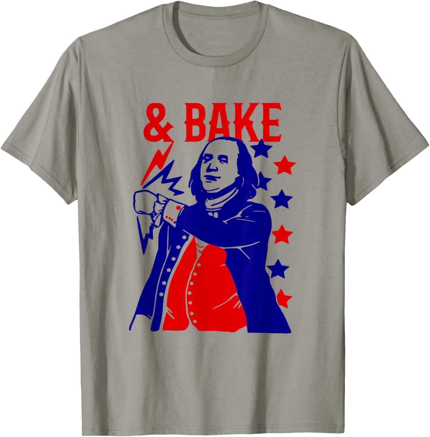 Funny Shake and Bake 4th of July Couple Matching Men T-Shirt - T-Shirt | Sand