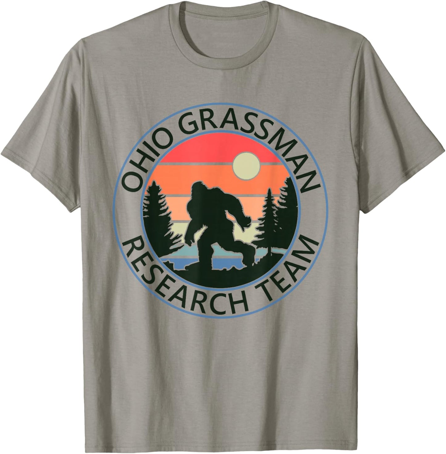 Ohio Grassman Research Team Fun Camping Hiking Outdoors T-Shirt - T-Shirt | Sand
