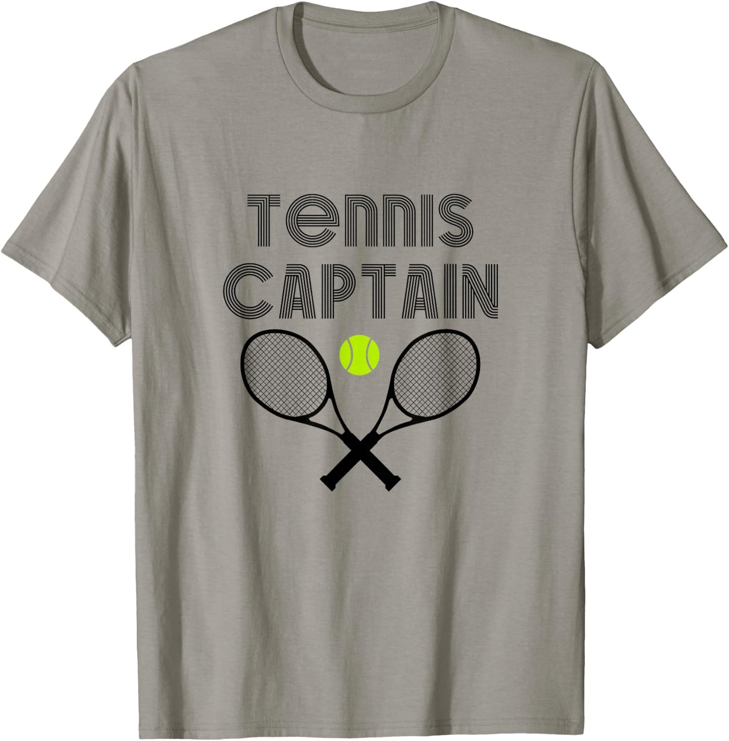 Tennis Captain for Tennis Team T-Shirt - T-Shirt | Sand