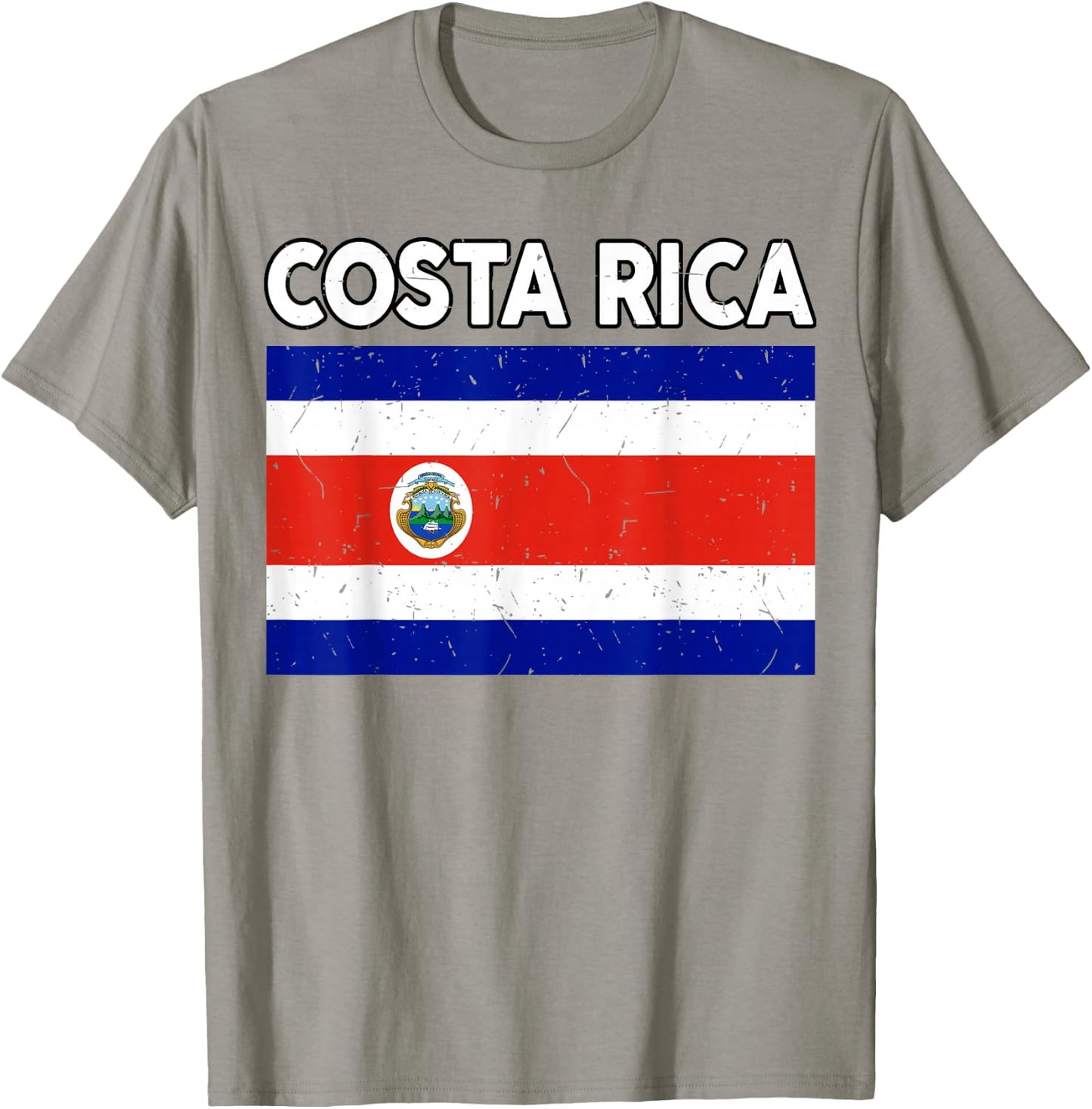 Costa Rican Flag Rica Hispanic Heritage Month Kids Men Women T-Shirt - T-Shirt | Sand
