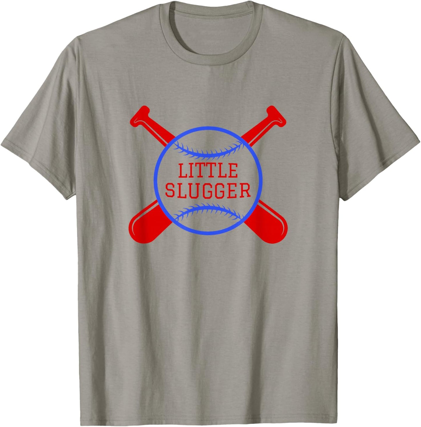 Little Slugger Baseball Lover Gift Fans and Players T-Shirt - T-Shirt | Sand