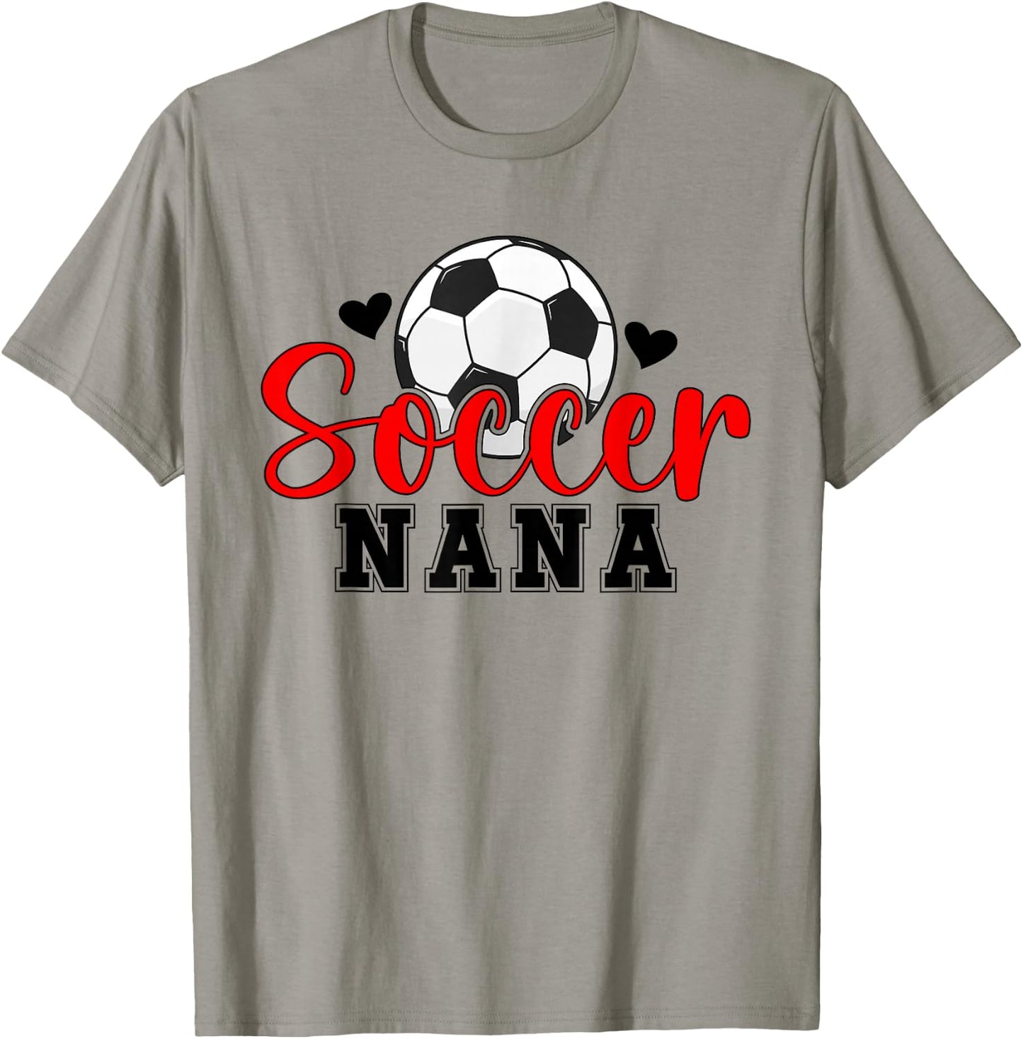 Soccer Nana Grandma Nana of A Soccer Player Nana T-Shirt - T-Shirt | Sand