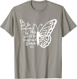 Do Not Be Conformed Butterfly T-Shirt - T-Shirt | Sand