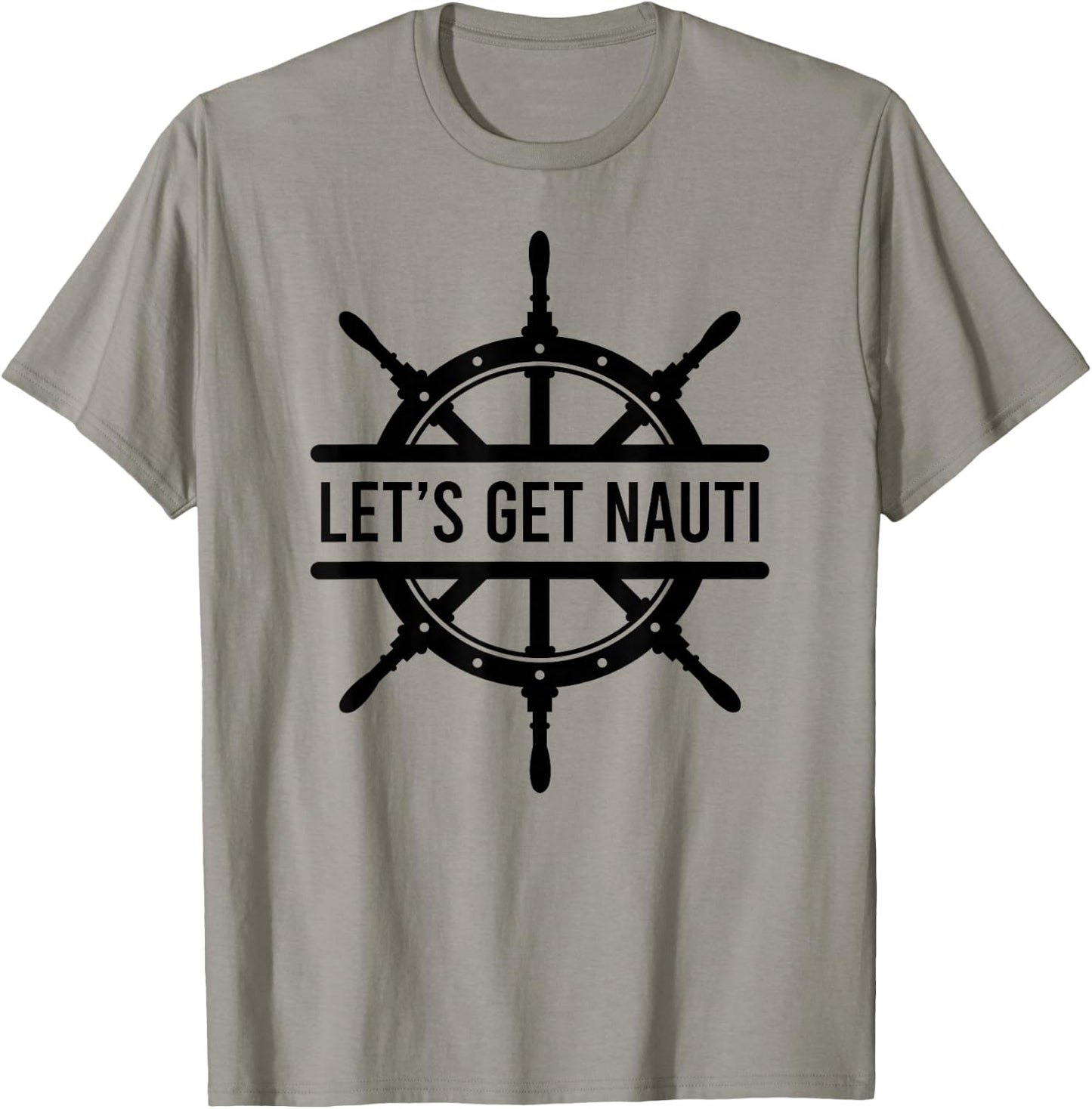 Let's Get Nauti T-Shirt - T-Shirt | Sand