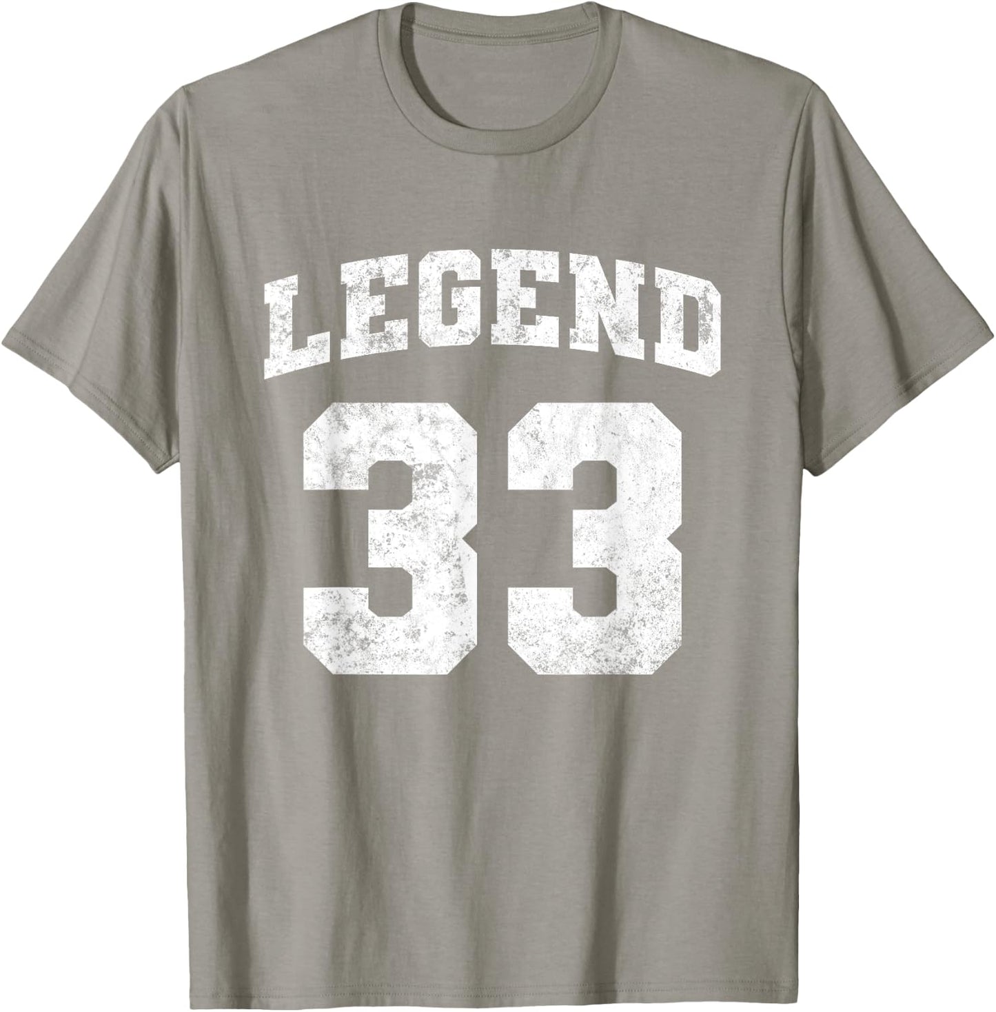 Legend 33, Grunge Sport T-Shirt - T-Shirt | Sand