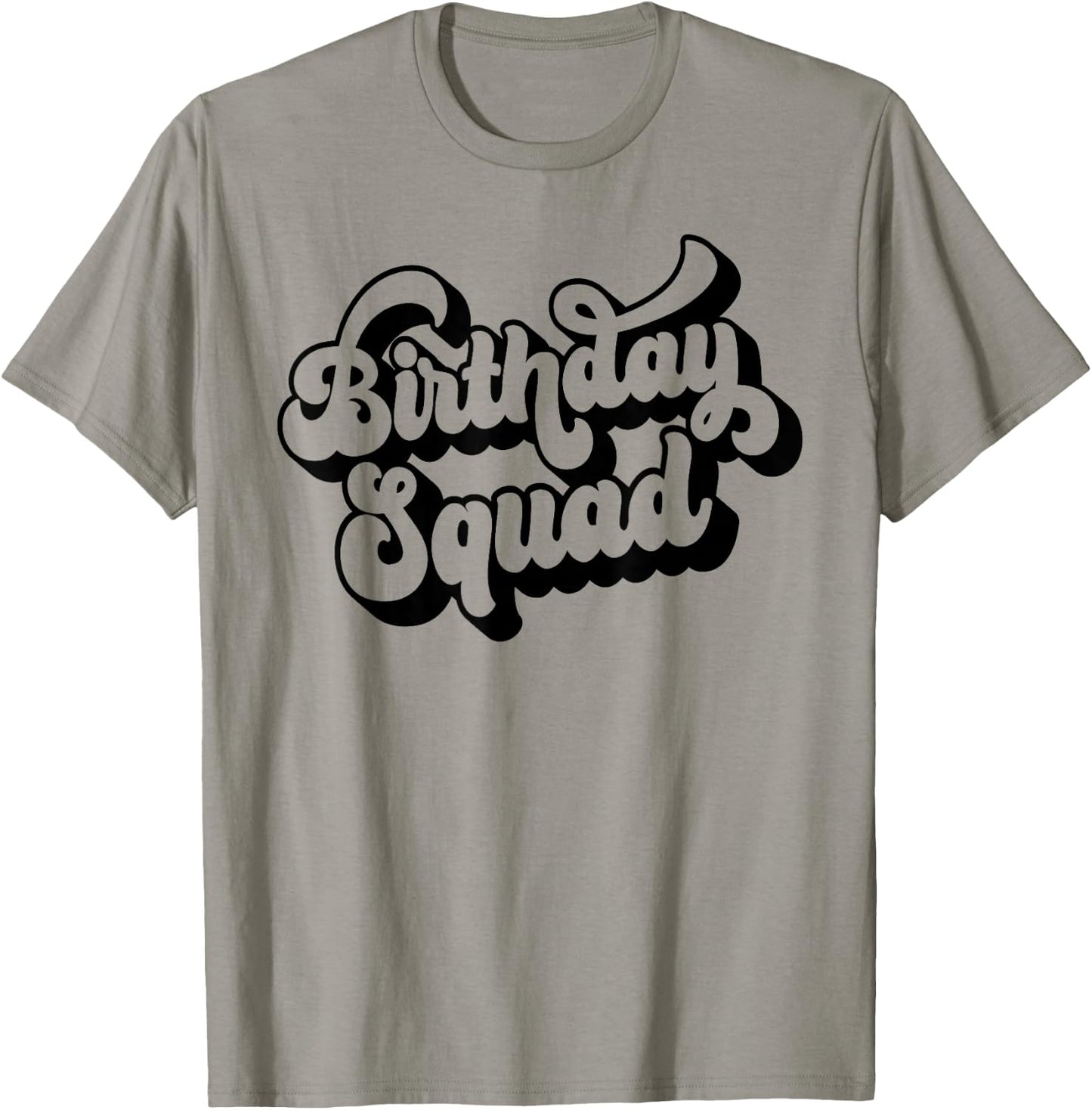 Birthday Squad Matching Men Women Kids Group Birthday Party T-Shirt - T-Shirt | Sand
