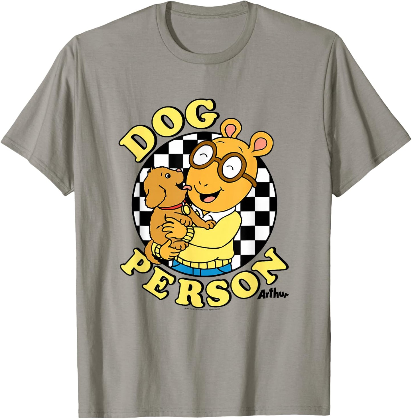 Arthur Dog Person T-Shirt - T-Shirt | Sand