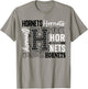 Hornets School Spirit Typography Back to School T-Shirt - T-Shirt | Sand