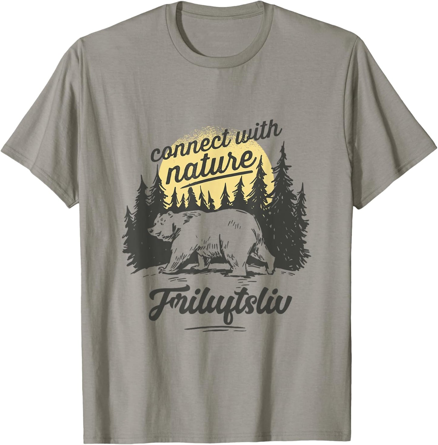Friluftsliv Connect With Nature T-Shirt - T-Shirt | Sand