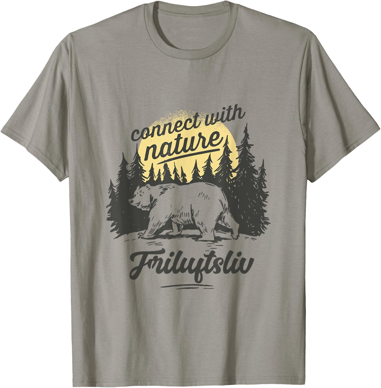 Friluftsliv Connect With Nature T-Shirt - T-Shirt | Sand