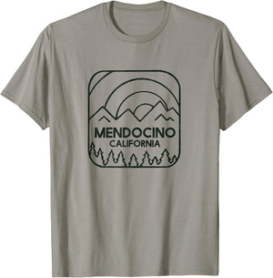 Mendocino California T-Shirt - T-Shirt | Sand