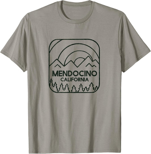 Mendocino California T-Shirt - T-Shirt | Sand