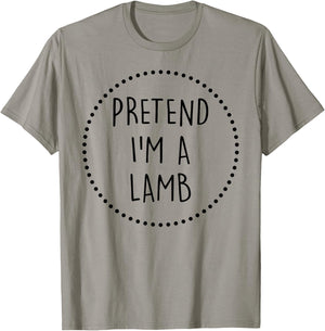 Pretend Im a Lamb Halloween Costume T-Shirt - T-Shirt | Sand