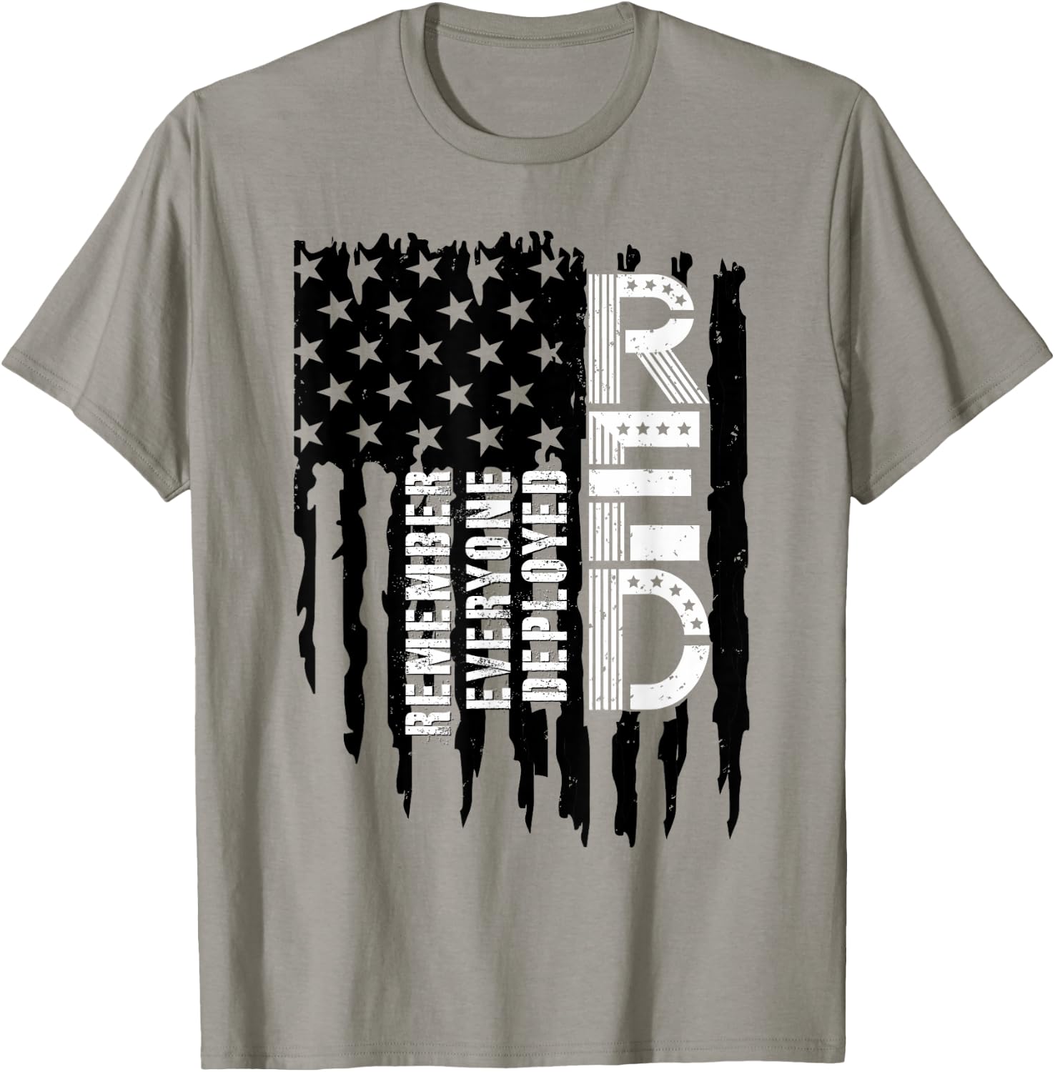 On Friday We Wear Red Friday Military Support troops US Flag T-Shirt - T-Shirt | Sand