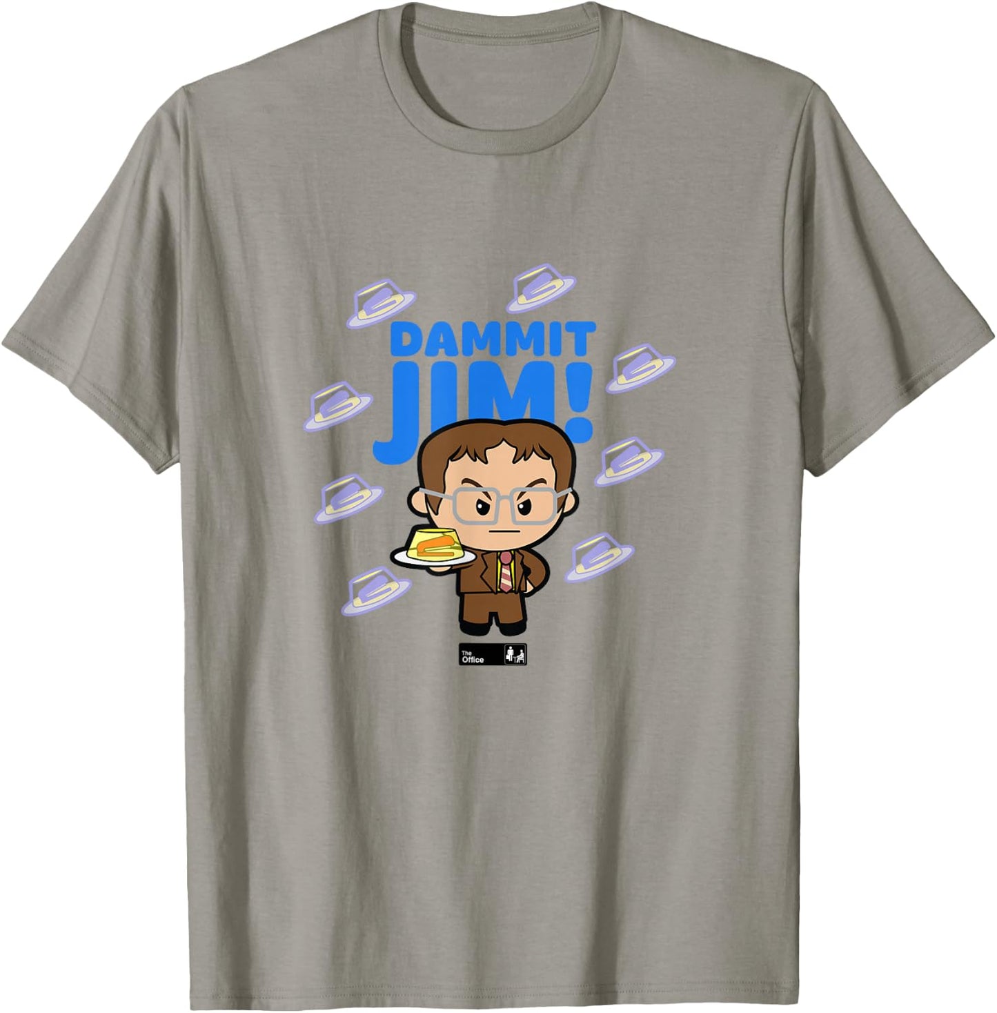 The Office Cute Dwight T-Shirt - T-Shirt | Sand